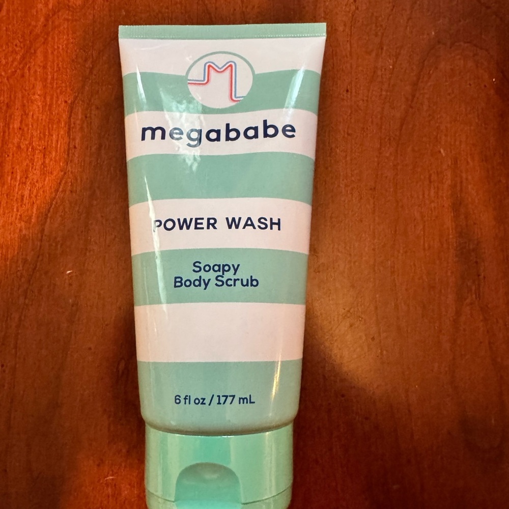 Megababe Power Wash Soapy Body Scrub - Aqua
